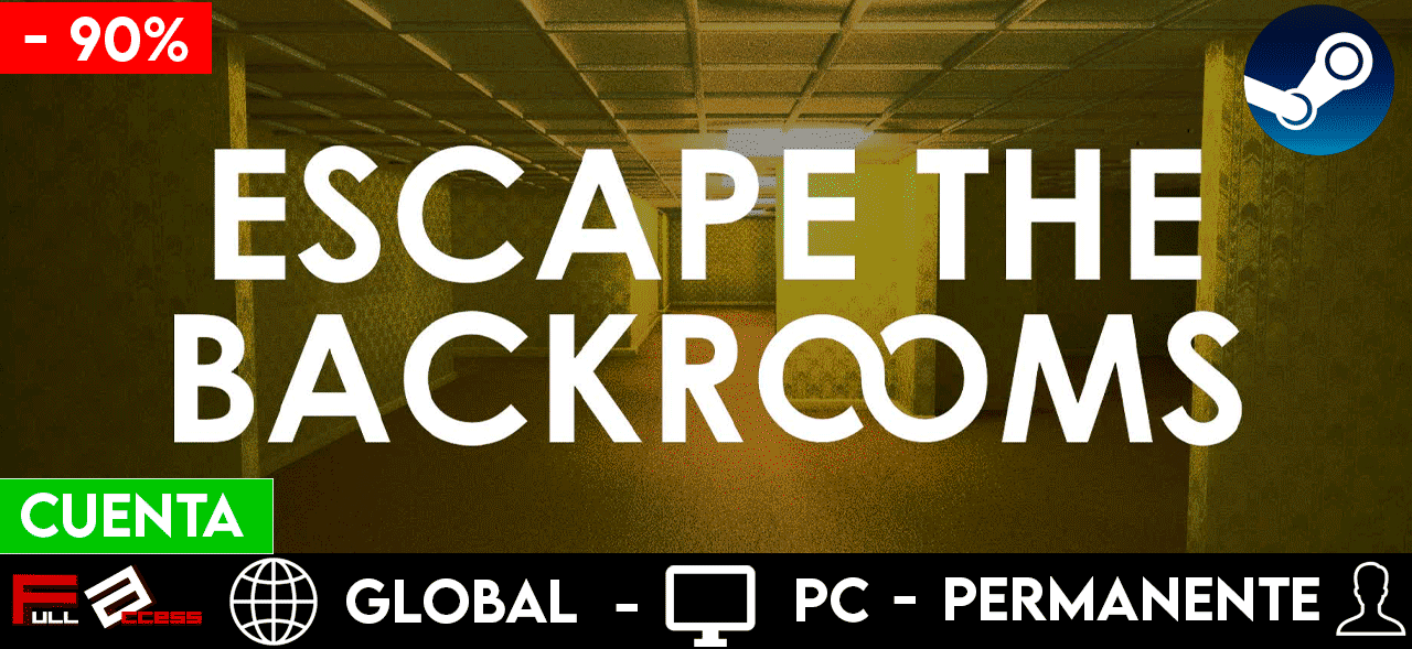 ESCAPE THE BACKROOMS - steam PC GLOBAL
