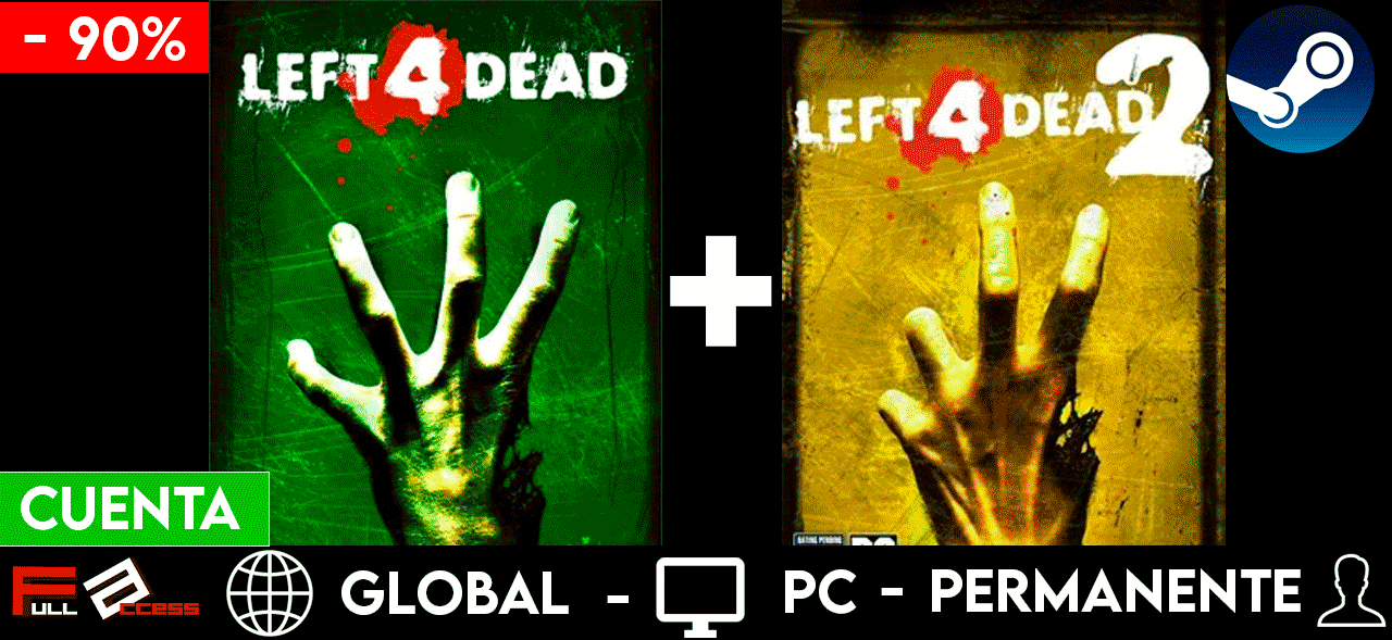 LEFT 4 DEAD (1 + 2)
