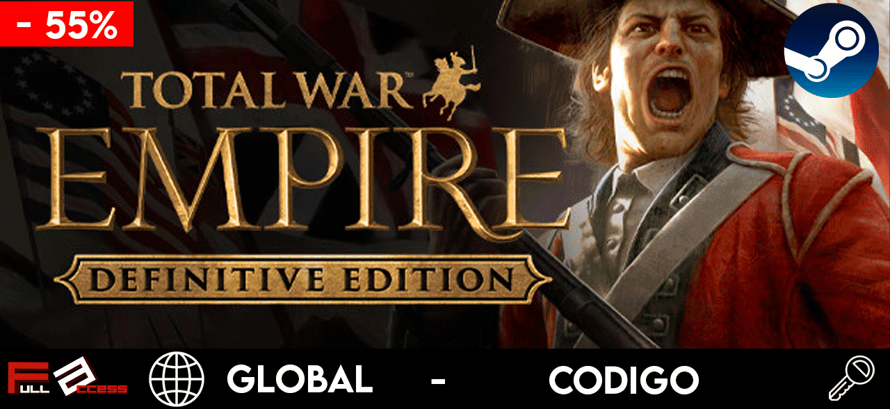 Total War Empire - Definitive Edition- PC STEAM GLOBAL [CODIGO]